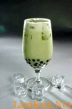 Trà sữa bạc hà