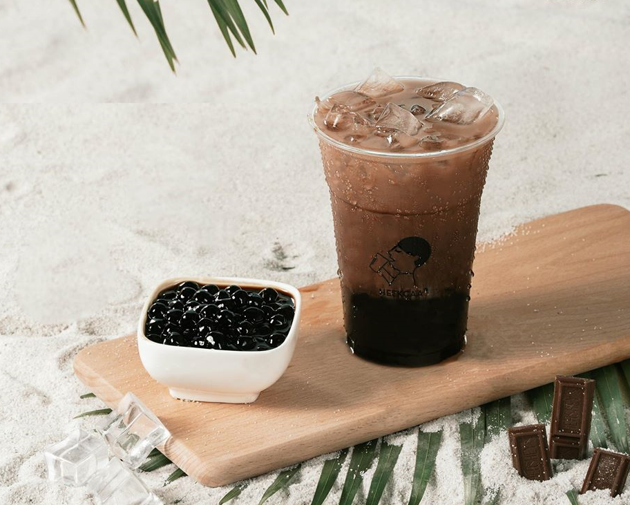 Socola trân châu đường đen