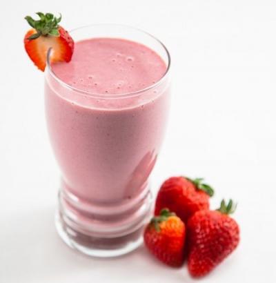 Sữa chưa lắc vị dâu