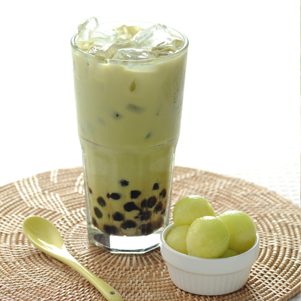 Trà sữa dưa lưới